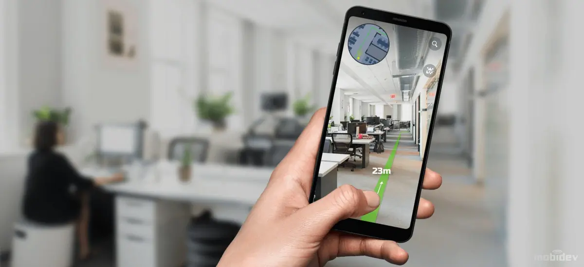 ARKit-based Indoor Navigation Demo