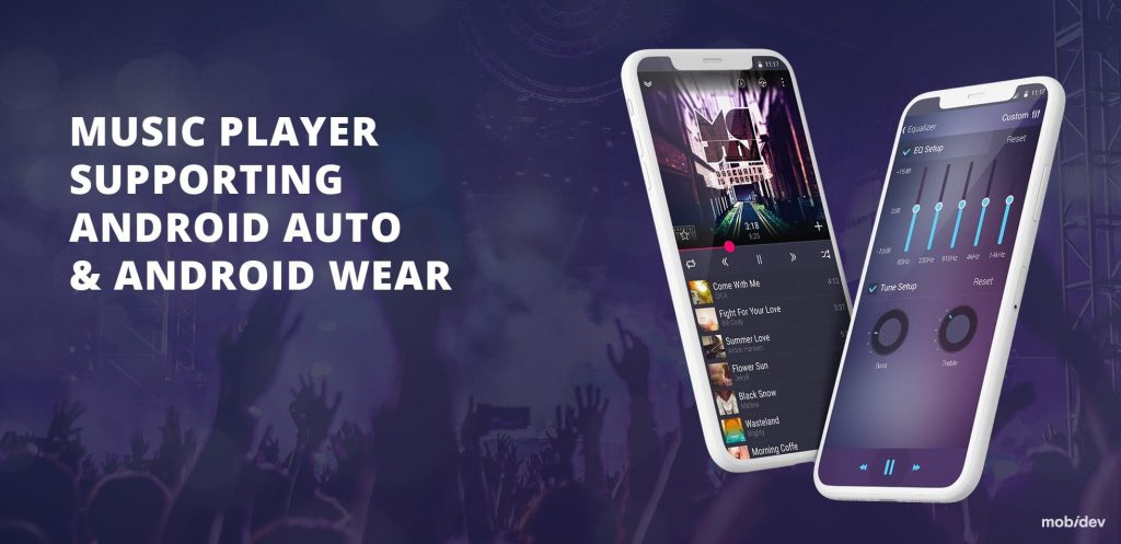 CASE STUDY MUSIC PLAYER SUPPORTING ANDROID AUTO & ANDROID WEAR