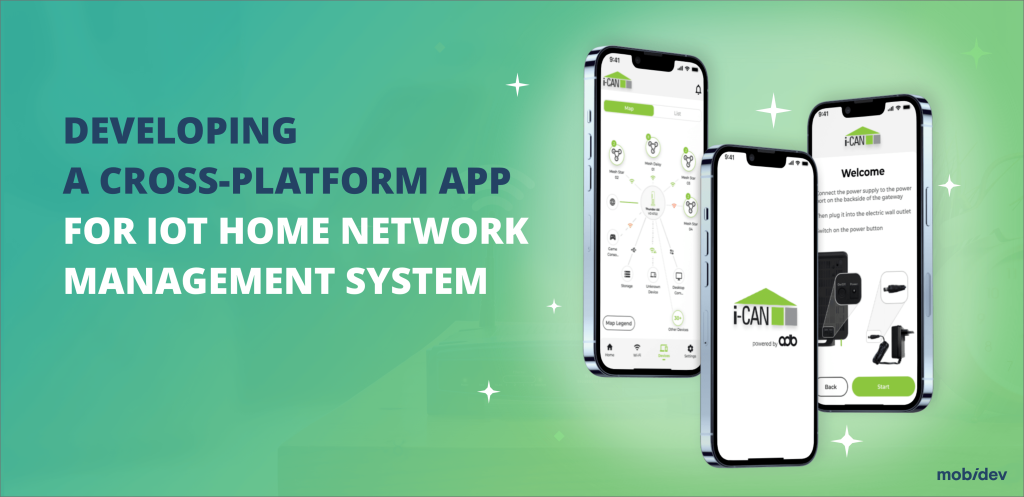 DEVELOPING A CROSS-PLATFORM APP FOR IOT HOME NETWORK MANAGEMENT SYSTEM