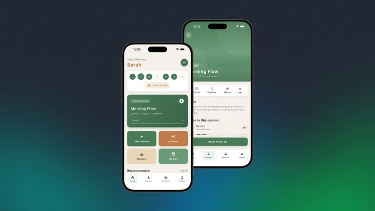 % Increase in Premium Accounts for Yoga Training App