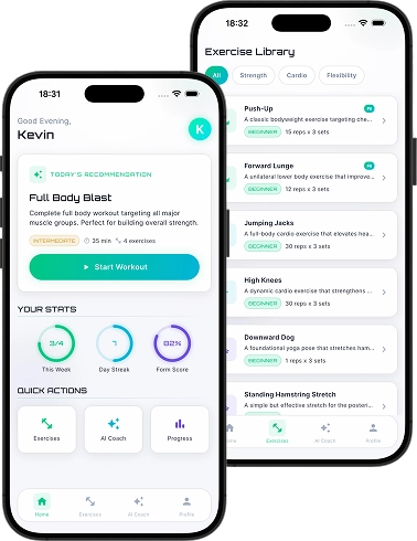 Growing Client Retention by % with AI Coach for Strength Training
