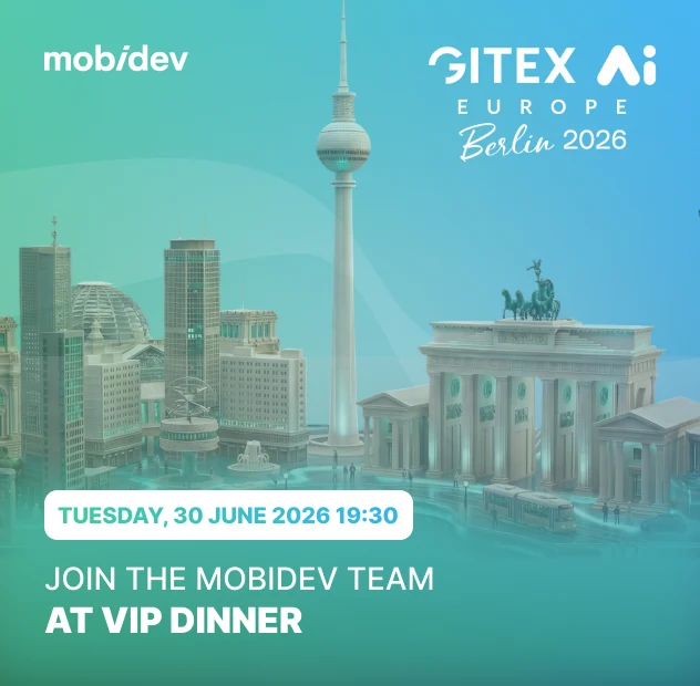 Join MobiDev at VIP Dinner during GITEX