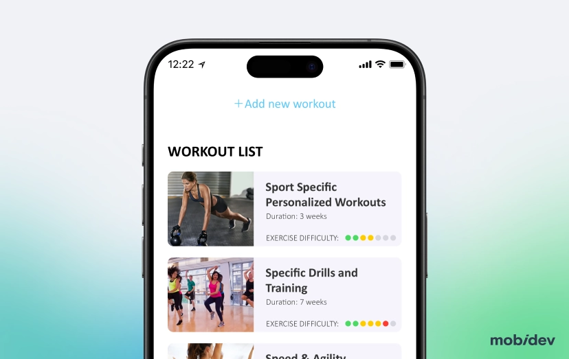 Deliverables of Fitness App Migration Project