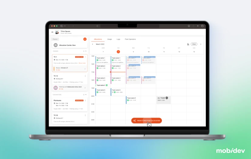 Project Scope of Platform for Construction Management