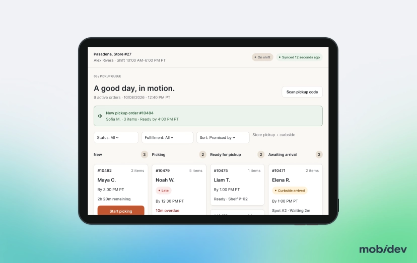 Deliverables of the AngularJS to React Migration for Retail Chain