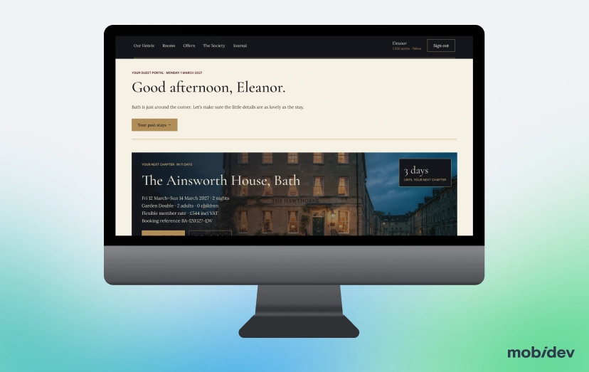 Project Scope of the AngularJS to Angular Hotel Booking Migration